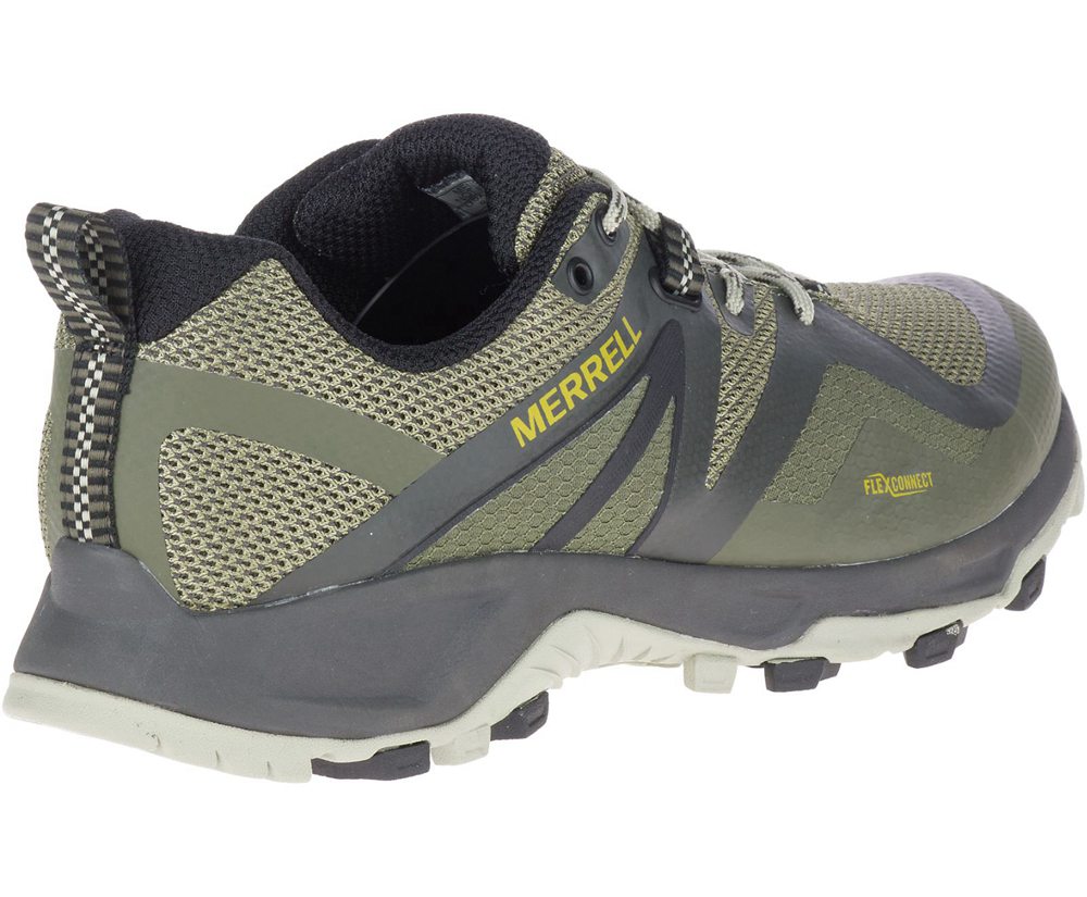 Merrell Hiking Shoes Olive - MQM Flex 2 - Mens 83QKGPECJ